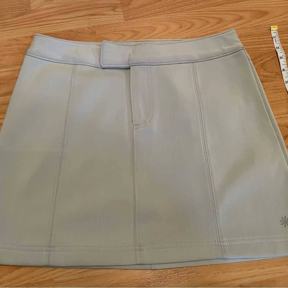 Athleta Light Gray Mini Skirt